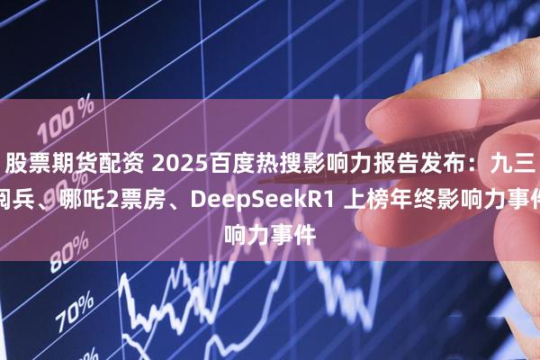 股票期货配资 2025百度热搜影响力报告发布：九三阅兵、哪吒2票房、DeepSeekR1 上榜年终影响力事件