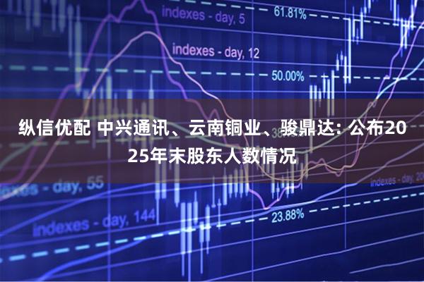 纵信优配 中兴通讯、云南铜业、骏鼎达: 公布2025年末股东人数情况